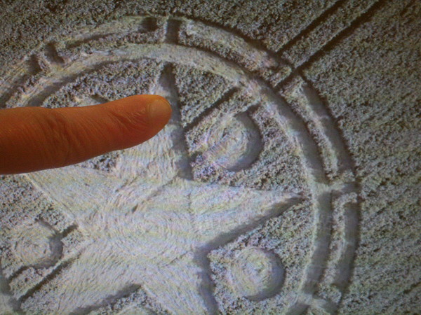 Le crop circle ET de Sandal Castle du 16/8/2021 décodé